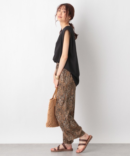 GLOBAL WORK(グローバルワーク)の「USAコットンフレンチスリーブ/950363(Tシャツ/カットソー・レディース・ブラック/その他/キャメル/ホワイト・MEDIUM/LARGE)」の19枚目の写真