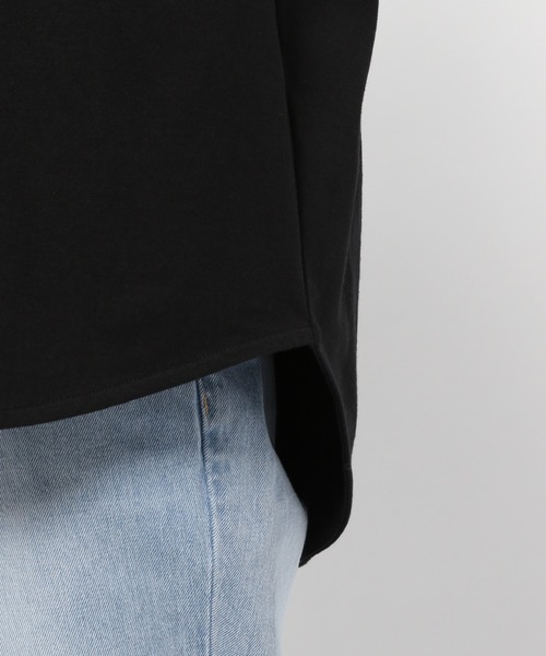 GLOBAL WORK(グローバルワーク)の「USAコットンフレンチスリーブ/950363(Tシャツ/カットソー・レディース・ブラック/その他/キャメル/ホワイト・MEDIUM/LARGE)」の8枚目の写真