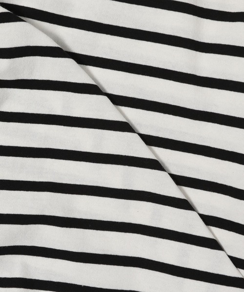 GLOBAL WORK(グローバルワーク)の「USAコットンフレンチスリーブ/950363(Tシャツ/カットソー・レディース・ブラック/その他/キャメル/ホワイト・MEDIUM/LARGE)」の13枚目の写真