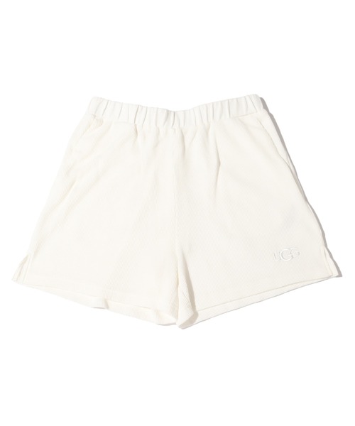 UGG（アグ）の「UGG@mos ROOM WEAR  ワッフルショートパンツ（ルームウェア/パジャマ・メンズ・ミント/ホワイト/ベージュ・M/L）」の2枚目の写真
