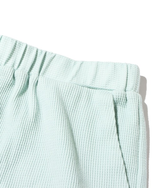 UGG（アグ）の「UGG@mos ROOM WEAR  ワッフルショートパンツ（ルームウェア/パジャマ・メンズ・ミント/ホワイト/ベージュ・M/L）」の7枚目の写真