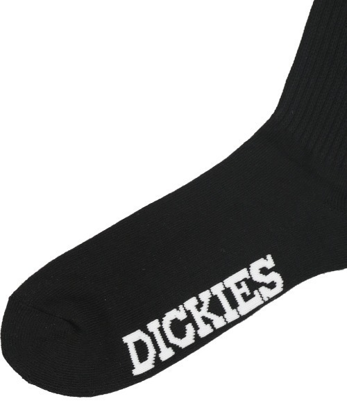 Dickies(ディッキーズ)の「【Dickies / ディッキーズ】3P ワンポイントロゴソックス(ソックス/靴下・メンズ・ホワイト/ブラック・ONESIZE)」の9枚目の写真