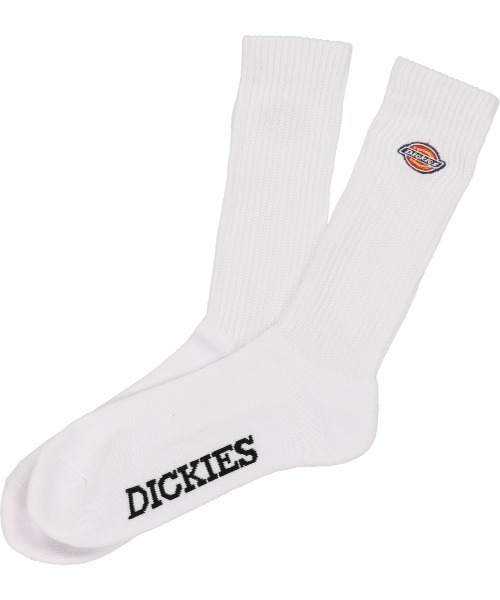 Dickies(ディッキーズ)の「【Dickies / ディッキーズ】3P ワンポイントロゴソックス(ソックス/靴下・メンズ・ホワイト/ブラック・ONESIZE)」の4枚目の写真