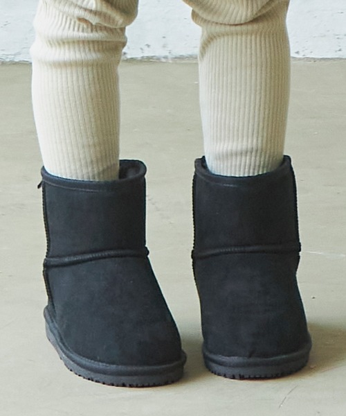 pairmanon（ペアマノン）の「ユニセックスムートンブーツ（ブーツ・キッズ・ブラック/モカ/グレイッシュベージュ・13/15 /16/19/18/21/23/14/17/20/22）」の20枚目の写真