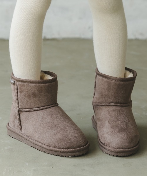 pairmanon（ペアマノン）の「ユニセックスムートンブーツ（ブーツ・キッズ・ブラック/モカ/グレイッシュベージュ・13/15 /16/19/18/21/23/14/17/20/22）」の22枚目の写真