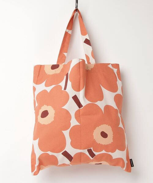 marimekko（マリメッコ）の「PIENI UNIKKO / BAG 44X43 CM（トートバッグ・レディース・オレンジ・FREE）」の4枚目の写真