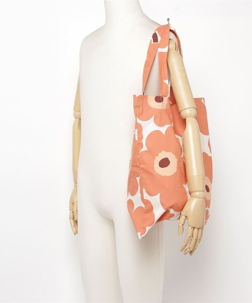marimekko（マリメッコ）の「PIENI UNIKKO / BAG 44X43 CM（トートバッグ・レディース・オレンジ・FREE）」の3枚目の写真