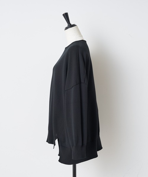 BEARDSLEY（ビアズリー）の「洗えるニット（ニット/セーター・レディース・ブラック/ベージュ・FREE）」の9枚目の写真