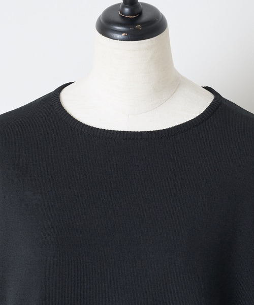 BEARDSLEY（ビアズリー）の「洗えるニット（ニット/セーター・レディース・ブラック/ベージュ・FREE）」の5枚目の写真