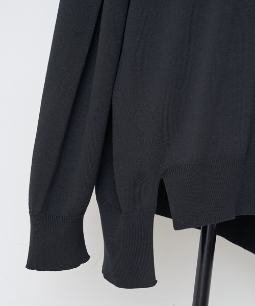 BEARDSLEY（ビアズリー）の「洗えるニット（ニット/セーター・レディース・ブラック/ベージュ・FREE）」の4枚目の写真