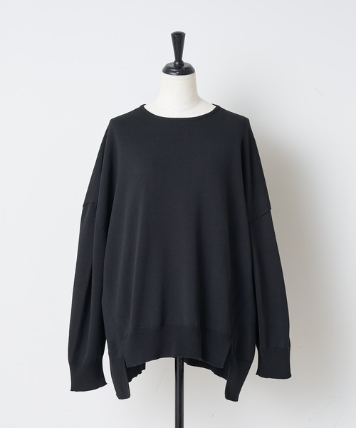 BEARDSLEY（ビアズリー）の「洗えるニット（ニット/セーター・レディース・ブラック/ベージュ・FREE）」の10枚目の写真