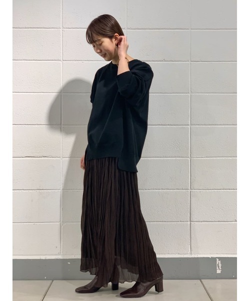 BEARDSLEY（ビアズリー）の「洗えるニット（ニット/セーター・レディース・ブラック/ベージュ・FREE）」の12枚目の写真