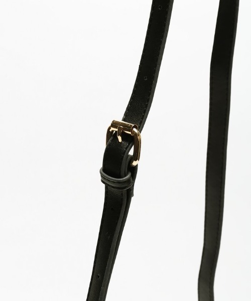 Simplicite（サンプリシテ）の「2wayバイカラーハンドルミニトート（ショルダーバッグ・レディース・ブラック/シルバー・FREE）」の8枚目の写真