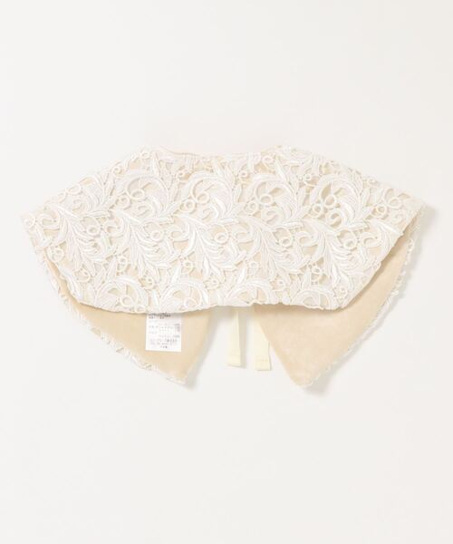 nino（ニノ）の「レースティペット（付け襟・キッズ・アイボリー・M）」の2枚目の写真