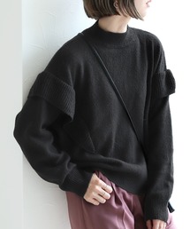 reca | ショルダーフリルニット(ニット/セーター)