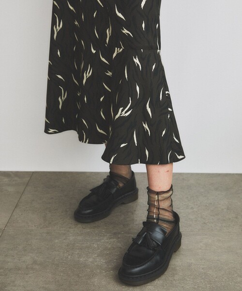 INella（イネラ）の「【INella(イネラ)】ラフペイントセミフレアースカート（スカート・レディース・ピンク/ブラウン・2/1）」の10枚目の写真