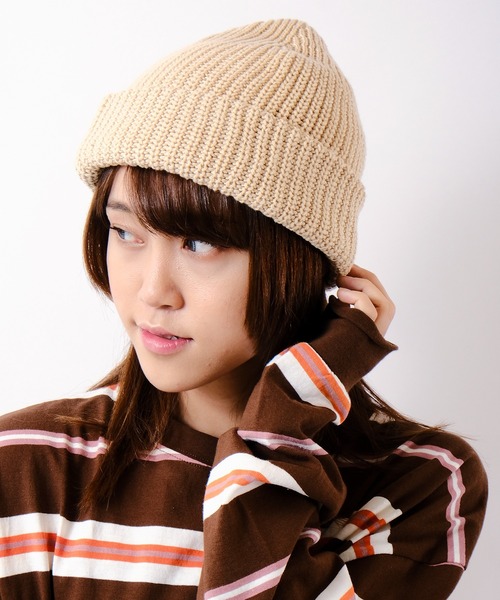 Sense of Grace（センスオブグレース）の「ARID WATCH ダブルフェイス コットンワッチ（ニットキャップ/ビーニー・メンズ・ブラック/ネイビー/アイボリー/ダークグレー/マスタード/ラベンダー/ワイン/アッシュ・FREE）」の2枚目の写真