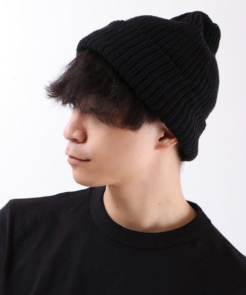 Sense of Grace（センスオブグレース）の「ARID WATCH ダブルフェイス コットンワッチ（ニットキャップ/ビーニー・メンズ・ブラック/ネイビー/アイボリー/ダークグレー/マスタード/ラベンダー/ワイン/アッシュ・FREE）」の3枚目の写真