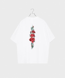 レジェンダ Tribal Rose エンブロイダリー Tシャツ / LEGENDA Tribal Rose Embroidery T-Shirt　