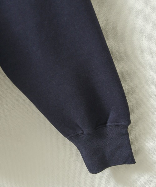 BEN DAVIS（ベンデイビス）の「【別注】【BEN DAVIS】COLLEGE LOGO HOODIE /カレッジロゴパーカー（パーカー・メンズ・ネイビー/オートミール/ワイン/チャコール/グリーン系・MEDIUM/LARGE/X-LARGE）」の6枚目の写真