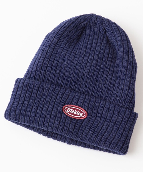 Dickies(ディッキーズ)の「【DICKIES/ディッキーズ】ワッペンニットキャップ ビーニー ワンポイントブランドロゴ(ニットキャップ/ビーニー・メンズ・カーキ/ブラック/ホワイト/ネイビー/グレー/ワイン/ブルー/オレンジ/レッド・FREE)」の7枚目の写真