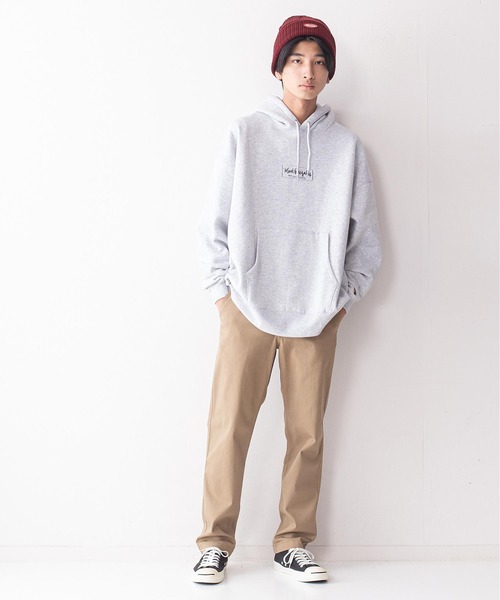 Dickies(ディッキーズ)の「【DICKIES/ディッキーズ】ワッペンニットキャップ ビーニー ワンポイントブランドロゴ(ニットキャップ/ビーニー・メンズ・カーキ/ブラック/ホワイト/ネイビー/グレー/ワイン/ブルー/オレンジ/レッド・FREE)」の20枚目の写真