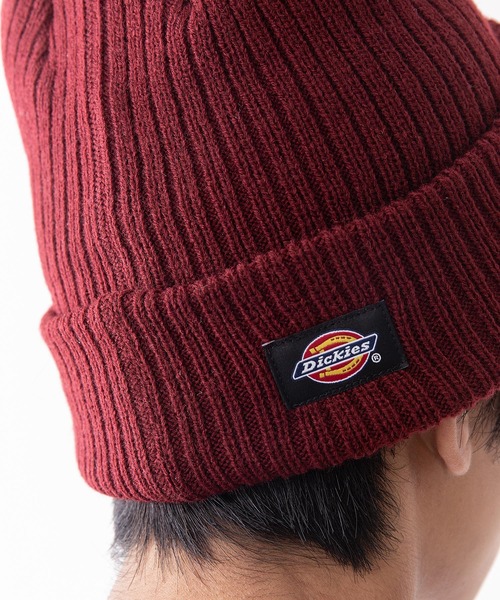 Dickies(ディッキーズ)の「【DICKIES/ディッキーズ】ワッペンニットキャップ ビーニー ワンポイントブランドロゴ(ニットキャップ/ビーニー・メンズ・カーキ/ブラック/ホワイト/ネイビー/グレー/ワイン/ブルー/オレンジ/レッド・FREE)」の12枚目の写真