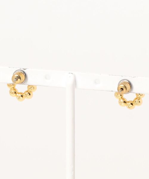 CISOLASSE（シソーラス）の「クロンヌドゥノエルピアス（ピアス（両耳用）・レディース・ゴールド・FREE）」の2枚目の写真