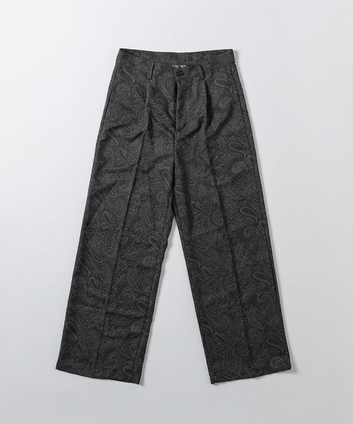 kutir（クティール）の「ペイズリー柄センタープレスパンツ（セットアップ着用可）（その他パンツ・メンズ・ブラック/オフホワイト/ダークブルー・SMALL/MEDIUM/LARGE）」の15枚目の写真
