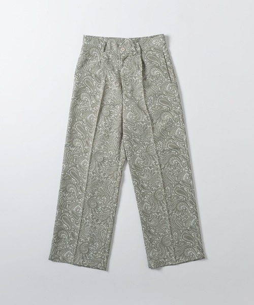 kutir（クティール）の「ペイズリー柄センタープレスパンツ（セットアップ着用可）（その他パンツ・メンズ・ブラック/オフホワイト/ダークブルー・SMALL/MEDIUM/LARGE）」の11枚目の写真