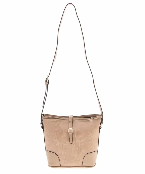 OFUON le MK(オフオンルエムケー)の「フェイクレザー ショルダー(ショルダーバッグ・レディース・ライトブラウン/ベージュ/ブラック・38)」の3枚目の写真