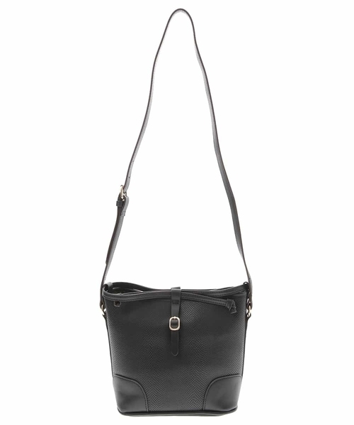 OFUON le MK(オフオンルエムケー)の「フェイクレザー ショルダー(ショルダーバッグ・レディース・ライトブラウン/ベージュ/ブラック・38)」の2枚目の写真