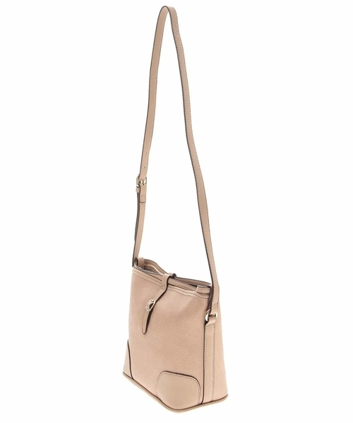 OFUON le MK(オフオンルエムケー)の「フェイクレザー ショルダー(ショルダーバッグ・レディース・ライトブラウン/ベージュ/ブラック・38)」の4枚目の写真