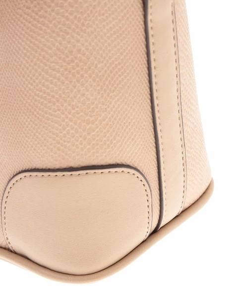 OFUON le MK(オフオンルエムケー)の「フェイクレザー ショルダー(ショルダーバッグ・レディース・ライトブラウン/ベージュ/ブラック・38)」の9枚目の写真