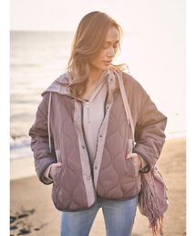 To the sea（トゥーザシー）の「キルティングリバーシブルブルゾン（ブルゾン）」