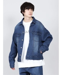 semantic design | セマンティックデザイン/semantic design  リサイクルコットン セットアップ デニムシャツジャケット （セットアップパンツございます）(デニムジャケット)