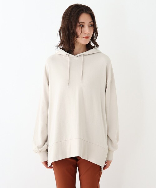 SHOO・LA・RUE(シューラルー)の「◆【USAコットン】フーディスウェット(パーカー・レディース・ブラウン系/ブラック/オフホワイト・04/03/02)」の11枚目の写真