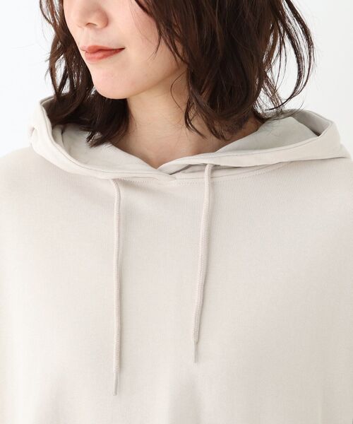 SHOO・LA・RUE(シューラルー)の「◆【USAコットン】フーディスウェット(パーカー・レディース・ブラウン系/ブラック/オフホワイト・04/03/02)」の6枚目の写真