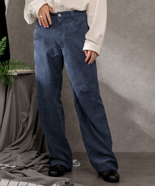 Adoon plain(アドーンプレーン)の「【Adoon plain】コーデュロイパンツ(セットアップ可能)(その他パンツ・メンズ・ブラック/ブラウン/ブルー・MEDIUM/LARGE)」の11枚目の写真