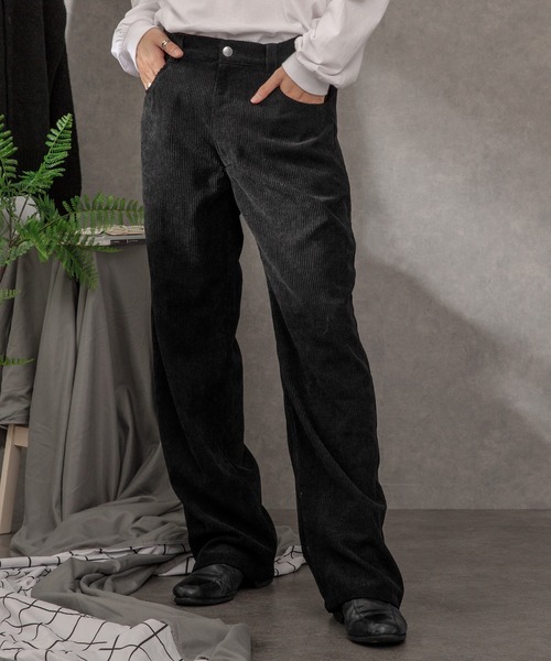 Adoon plain(アドーンプレーン)の「【Adoon plain】コーデュロイパンツ(セットアップ可能)(その他パンツ・メンズ・ブラック/ブラウン/ブルー・MEDIUM/LARGE)」の7枚目の写真