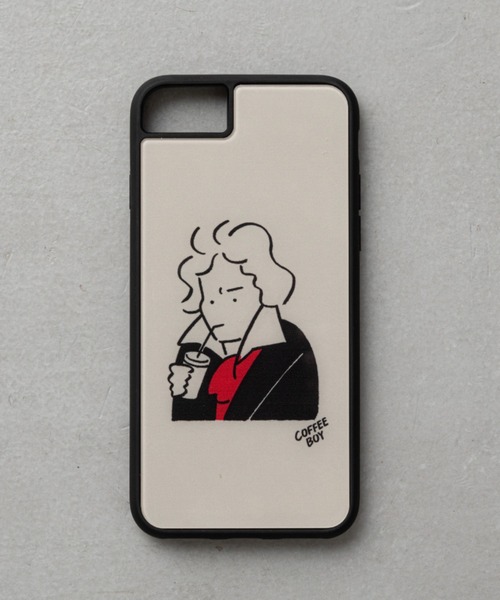 BIRTHDAY BAR(バースデイバー)の「【EC限定】COFFEE BOY コラボ iPhoneケース /スマホケース iPhone13対応(スマホケース/カバー・レディース・ホワイト系1/ベージュ系1/ベージュ系2/ホワイト系2・D/F/K/B/H/C/N/G/A/E/I/J)」の4枚目の写真