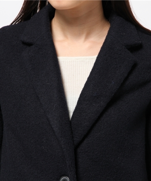 Chico(チコ)の「ロングチェスターコート(チェスターコート・レディース・グレー/ネイビー・FREE)」の14枚目の写真