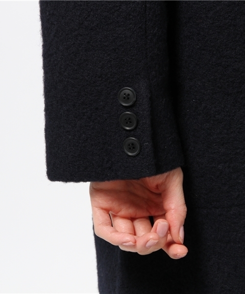 Chico(チコ)の「ロングチェスターコート(チェスターコート・レディース・グレー/ネイビー・FREE)」の7枚目の写真