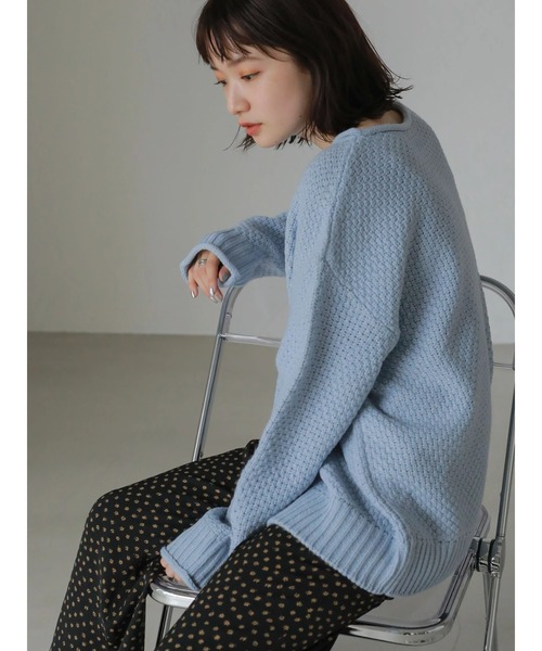 AMERICAN HOLIC（アメリカンホリック）の「ポップコーン編みニットプル