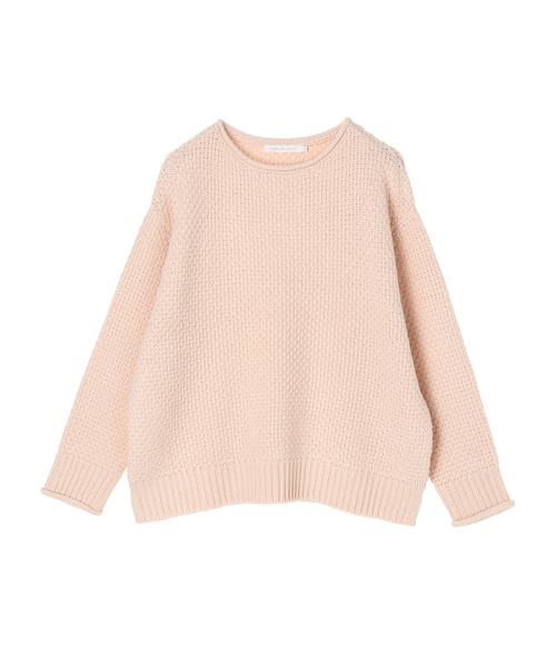 AMERICAN HOLIC(アメリカンホリック)の「ポップコーン編みニットプルオーバー(ニット/セーター・レディース・サックスブルー/オレンジ/アイボリー/グレー・M/L)」の9枚目の写真