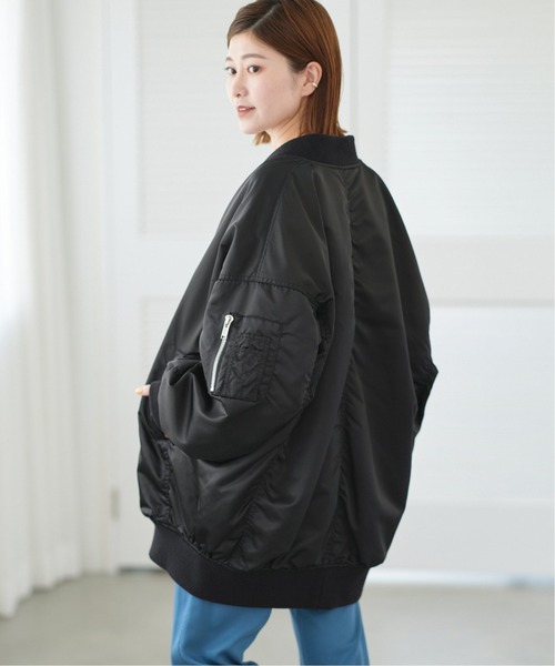 Spick & Span(スピックアンドスパン)の「【upper hights】THE U-1◆(ブルゾン・レディース・ブラック/カーキ・FREE)」の7枚目の写真