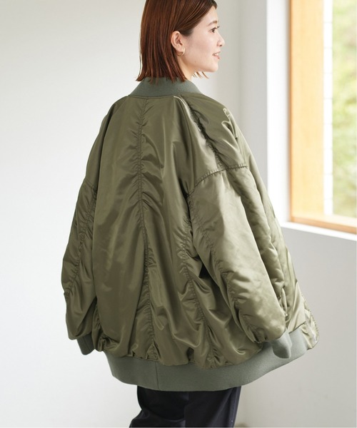 Spick & Span(スピックアンドスパン)の「【upper hights】THE U-1◆(ブルゾン・レディース・ブラック/カーキ・FREE)」の15枚目の写真