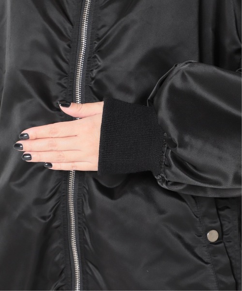 Spick & Span(スピックアンドスパン)の「【upper hights】THE U-1◆(ブルゾン・レディース・ブラック/カーキ・FREE)」の22枚目の写真