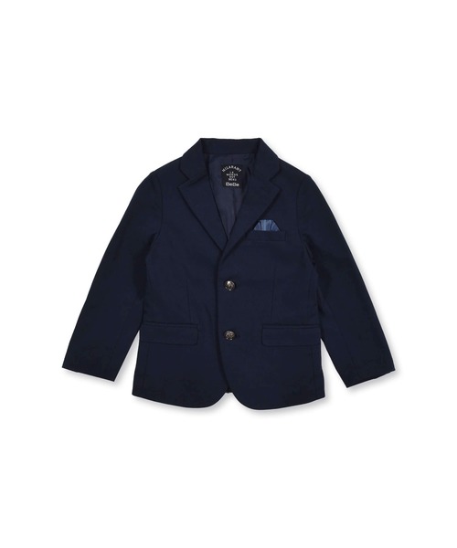 BeBe(ベベ)の「BeBe/フォーマルモクロディポケットチーフ付きジャケット(110~130cm)(スーツジャケット・キッズ・ネイビー・110/120/130)」の9枚目の写真