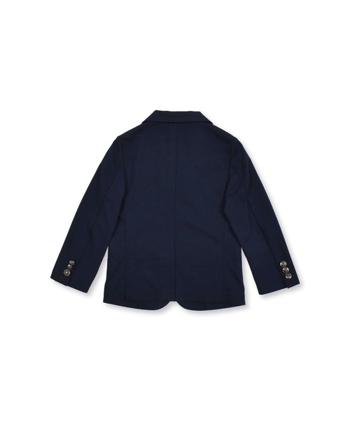 BeBe(ベベ)の「BeBe/フォーマルモクロディポケットチーフ付きジャケット(110~130cm)(スーツジャケット・キッズ・ネイビー・110/120/130)」の6枚目の写真